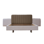 NOVA PACK LIT 160x200CM +2 CHEVETS+COMMODE + MIROIR