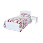 NEW LAURENCE LIT 90X190 CM BLANC