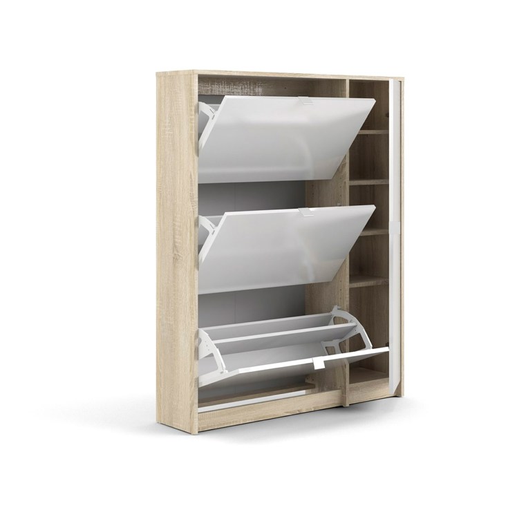 MEUBLE CHAUSSURES AVEC 3 PORTES +1 PORTE
