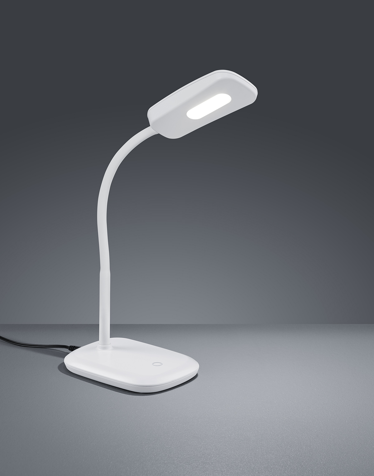 REALITY LAMPE DE BUREAU BOA  PLASTIQUE BLANC  TACTILE 4 NIV
