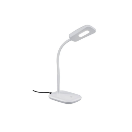 REALITY LAMPE DE BUREAU BOA  PLASTIQUE BLANC  TACTILE 4 NIV