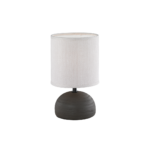 REALITY LAMPE DE TABLE LUCI CERAMIQUE BRUN CHAPEAU CAPPUCINO