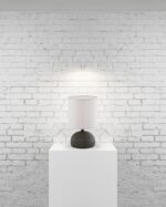 REALITY LAMPE DE TABLE LUCI CERAMIQUE BRUN CHAPEAU CAPPUCINO