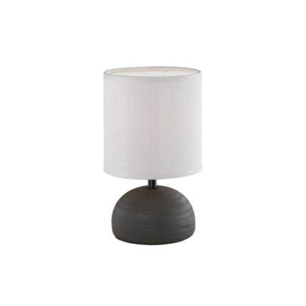 REALITY LAMPE DE TABLE LUCI CERAMIQUE BRUN CHAPEAU CAPPUCINO