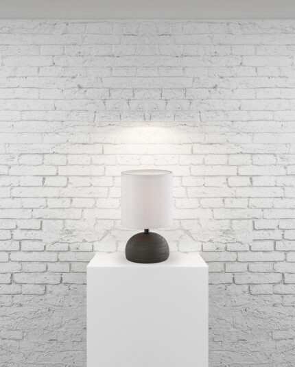 REALITY LAMPE DE TABLE LUCI CERAMIQUE BRUN CHAPEAU CAPPUCINO