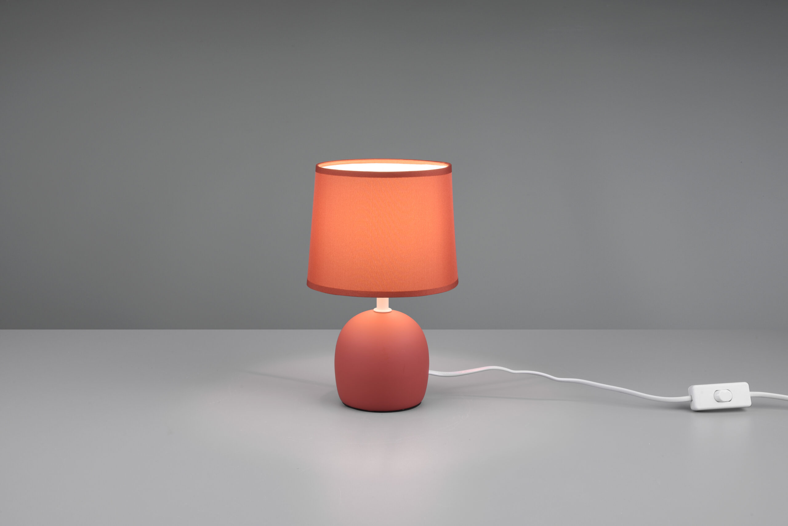 REALITY LAMPE DE TABLE MALU CERAMIC ORANGE CHAPEAU ORANGE