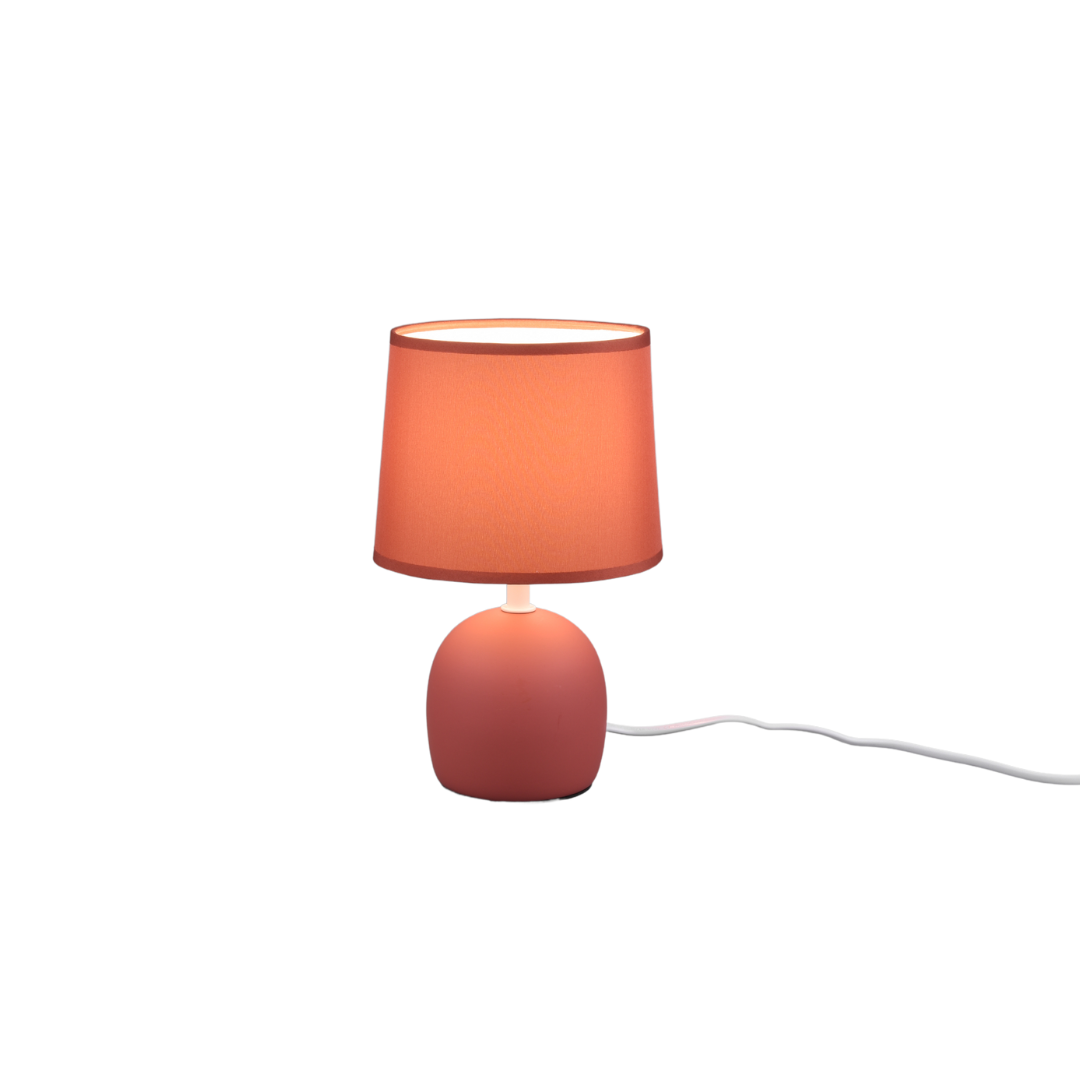 REALITY LAMPE DE TABLE MALU CERAMIC ORANGE CHAPEAU ORANGE REALITY LAMPE DE TABLE MALU CERAMIC ORANGE CHAPEAU ORANGE