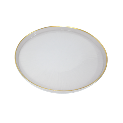 REXY ASSIETTE PLATE  28 CM  ROSE