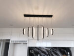 ROMA  LUSTRE DESIGN MODERNE NOIR