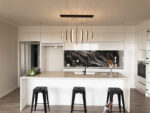 ROMA  LUSTRE DESIGN MODERNE NOIR