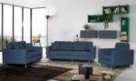 RONA SALON 3+2+1+FAUTEUIL 1 SANS ACCOUDOIRE BLEU