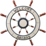 ROUE BATEAU WELCOME ABROAD 62X3.5X62CM