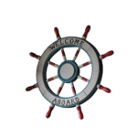 ROUE BATEAU WELCOME ABROAD 62X3.5X62CM