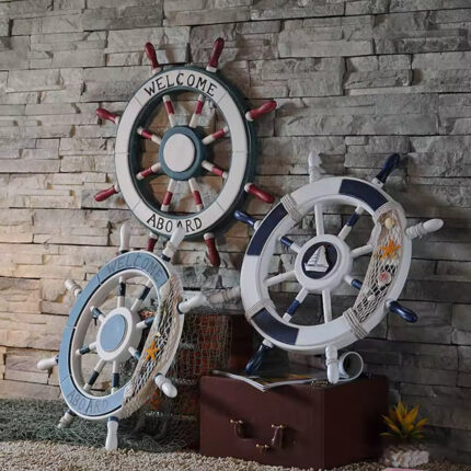 ROUE BATEAU WELCOME ABROAD 62X3.5X62CM