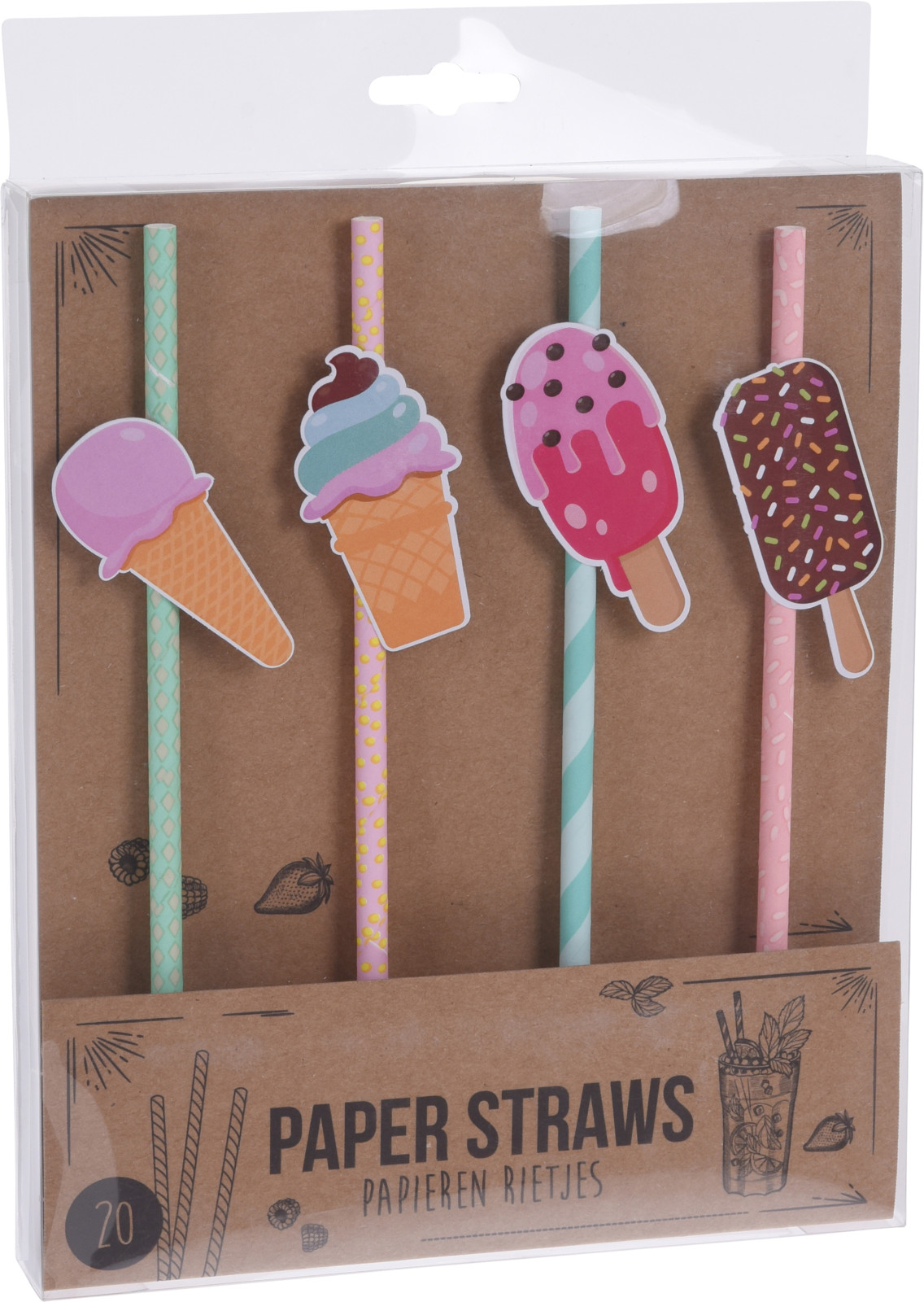 PAILLE PAPIER 20PCS PAILLE PAPIER 20PCS