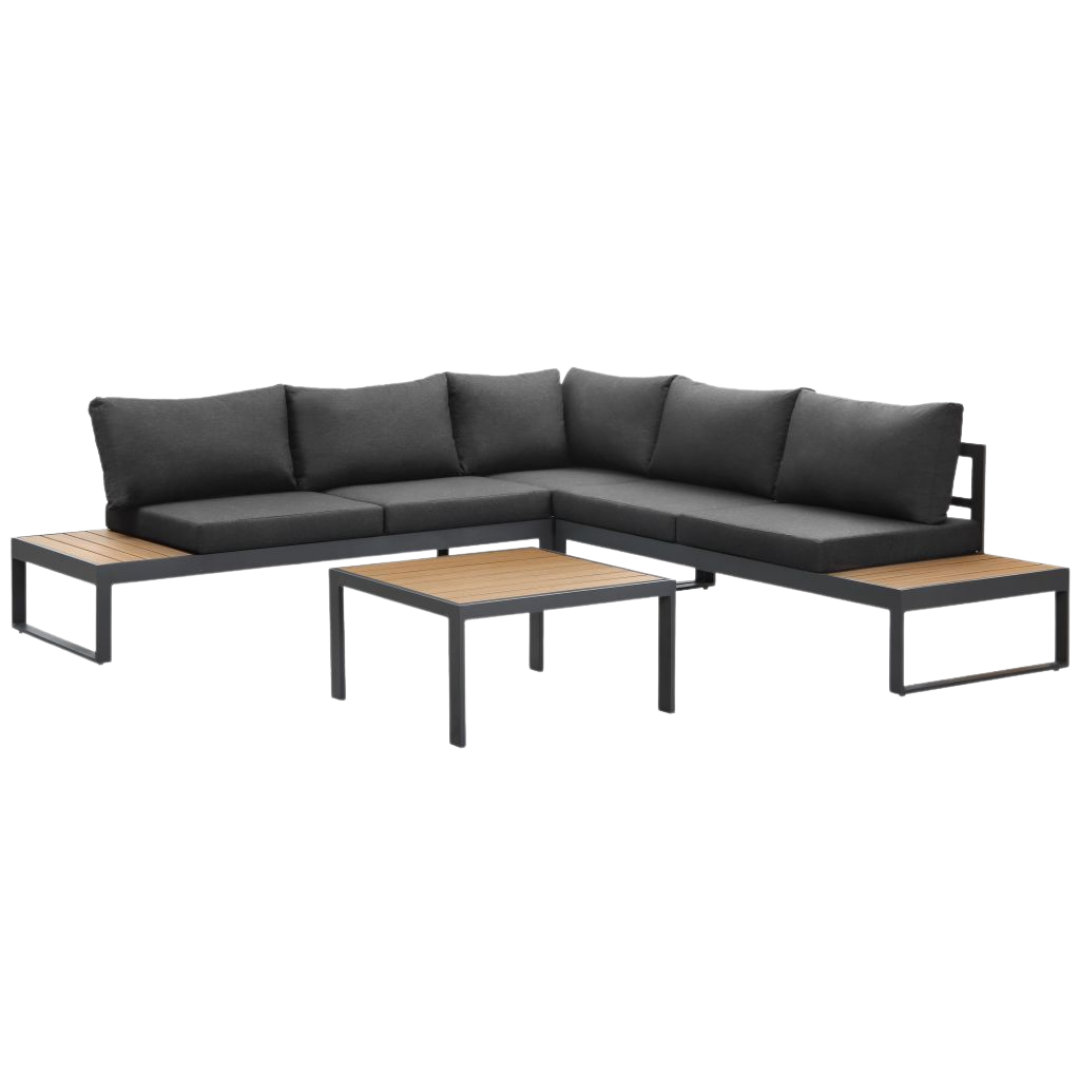 SALON AMAZON GRIS STANDAR + TABLE BASSE SALON AMAZON GRIS STANDAR + TABLE BASSE