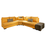 SALON D’ANGLE ZOOM AVEC POUF GRATUIT