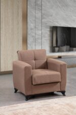 SALON MODERNO 3+2+1 AVEC RANGEMENT