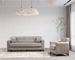SALON MODERNO 3+2+1 AVEC RANGEMENT