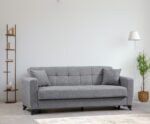 SALON MODERNO 3 PLACES AVEC RANGEMENT