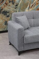 SALON MODERNO 3 PLACES AVEC RANGEMENT