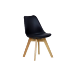 SCANDINAVE CHAISE PIEDS BOIS 66x58x46CM