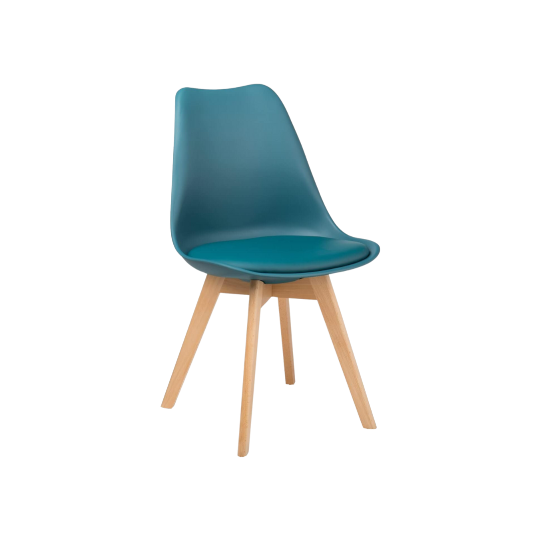 SCANDINAVE CHAISE PIEDS BOIS 66x58x46CM SCANDINAVE CHAISE PIEDS BOIS 66x58x46CM