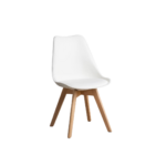 SCANDINAVE CHAISE PIEDS BOIS 66x58x46CM