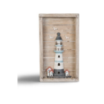 SEA DECO MURAL EN BOIS 43.5x5x25 CM