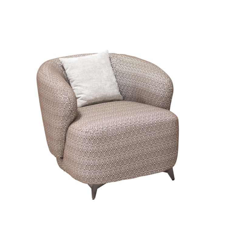 SELINO SALON  D'ANGLE MODERNE  DIM 250X335CM+FAUTEUIL 1PLACE  CL GRIS