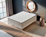 SERENA SOMMIER 160x200CM AVEC RANGEMENT + 2 CHEVETS+MATELAS SERENA