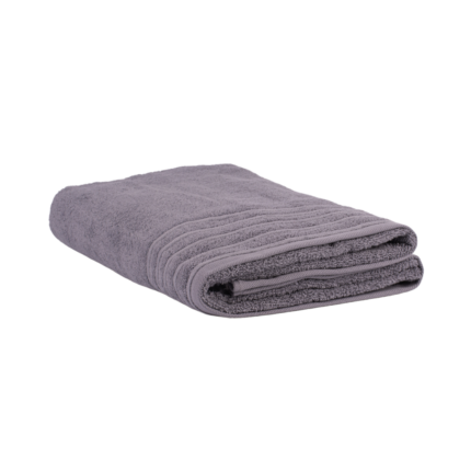 SERVIETTE  EPONGE DOUCE  100X150 CM  550 GRS GRIS