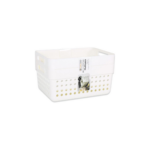 SET 2 CORBEILLE MULTIUSAGE 15.5X11.5X7.5 CONFORTIME