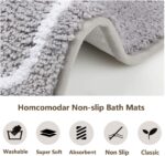 SET 2 TAPIS DE BAIN ANDALUSIA 50X80/50X40 CM