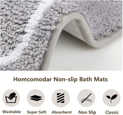 SET 2 TAPIS DE BAIN ANDALUSIA 50X80/50X40 CM