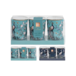 SET 3 BOUGIES EVA EN VERRE