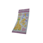 SET 4 STICKERS BABY GRIL