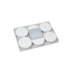 SET 6 TEALIGHT  JUMBO  40 GRAMS 6HRS