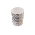 SET ACCESSOIRES SALLE DE BAIN 6 PCS STYLE MOSAIQUE