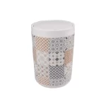 SET ACCESSOIRES SALLE DE BAIN 6 PCS STYLE MOSAIQUE