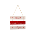 SET DE 3 TABLEAUX LOVA AVEC CORDE 34.5X7.5CM