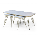 SET DE 5 TABLES MARBRE