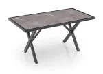 SET DE SALON JARDIN VIDA  2+1+1 + TABLE RECTANGULAIRE