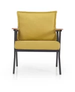 SET DE SALON JARDIN VIDA  2+1+1 + TABLE RECTANGULAIRE