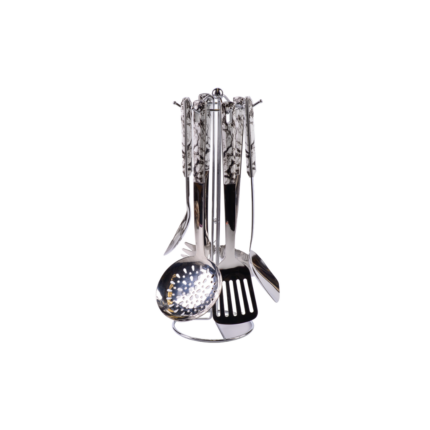 SET DE USTENSIL DE CUISINE  ROYAL BLANC EFFET MARBRE