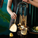 SET DE USTENSIL DE CUISINE  ROYAL VERT