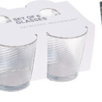 SET DE VERRE A BOIRE 6PCS 250ML