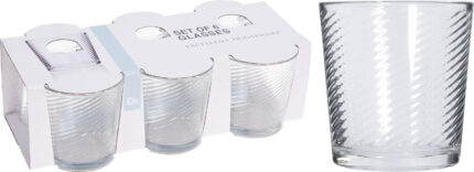 SET DE VERRE A BOIRE 6PCS 250ML