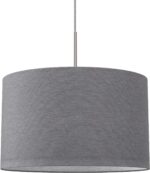 SUSPENSION  CARONY  NICKEL SATINE CHAPEAU  GRIS