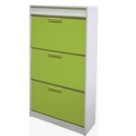 MEUBLE CHAUSSURES 3 ABBATANTS +NICHE  CL VERT